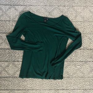 H&M’s tee - long sleeve- thin and soft - green